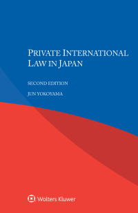 Cover image: Private International Law in Japan 2nd edition 9789403519425