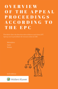 Omslagafbeelding: Overview of the Appeal Proceedings according to the EPC 3rd edition 9789403520858
