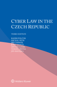 Cover image: Cyber law in Czech Republic 3rd edition 9789403521008