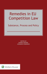 صورة الغلاف: Remedies in EU Competition Law 1st edition 9789403522418