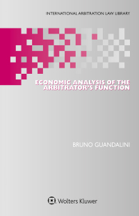Cover image: Economic Analysis of the Arbitrator’s Function 9789403522654