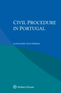 Cover image: Civil Procedure in Portugal 9789403522685