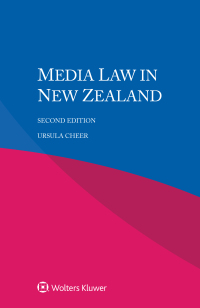 Cover image: Media Law in New Zealand 2nd edition 9789403523057