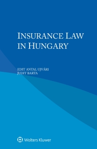 Imagen de portada: Insurance Law in Hungary 9789403522982