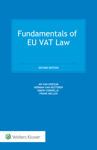 Cover image: Fundamentals of EU VAT Law 2nd edition 9789403523439