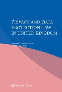 Cover image: Privacy and Data Protection Law in United Kingdom 9789403522364