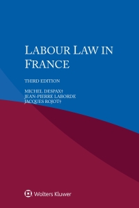 Cover image: Labour Law in France 3rd edition 9789403523163
