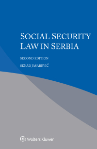 Titelbild: Social Security Law in Serbia 2nd edition 9789403526027