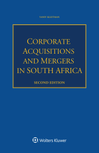 Cover image: Corporate Acquisitions and Mergers in South Africa 2nd edition 9789403525983