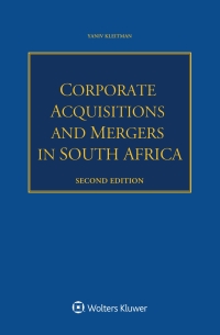 Cover image: Corporate Acquisitions and Mergers in South Africa 2nd edition 9789403525983