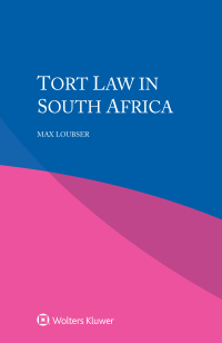 Cover image: Tort Law in South Africa 9789403526232