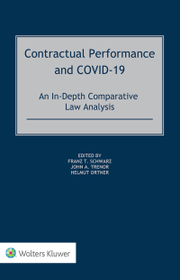 Cover image: Contractual Performance and COVID-19 9789403526331