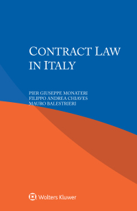 صورة الغلاف: Contract Law in Italy 9789403527000