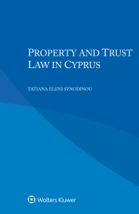Cover image: Property and Trust Law in Cyprus 9789403527307