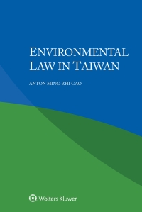 Titelbild: Environmental Law in Taiwan 9789403528267