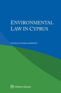 Cover image: Environmental Law in Cyprus 9789403528366