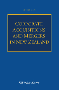 Cover image: Corporate Acquisitions and Mergers in New Zealand 9789403530222