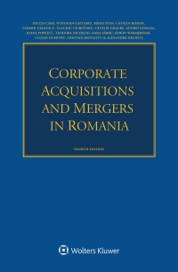 Imagen de portada: Corporate Acquisitions and Mergers in Romania 4th edition 9789403530383