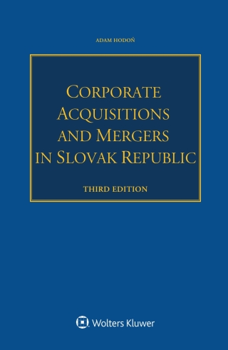Cover image: Corporate Acquisitions and Mergers in Slovak Republic 3rd edition 9789403530680