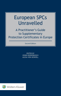 Cover image: European SPCs Unravelled 2nd edition 9789403532202
