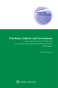 Cover image: Petroleum, Industry and Governments 4th edition 9789403532301
