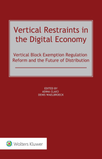 Omslagafbeelding: Vertical Restraints in the Digital Economy 9789403532431