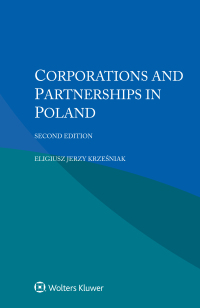 Cover image: Corporations and Partnerships in Poland 2nd edition 9789403532486