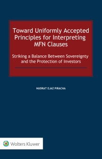 Omslagafbeelding: Toward Uniformly Accepted Principles for Interpreting MFN Clauses 9789403532738