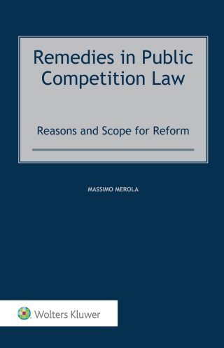 Cover image: Remedies in Public Competition Law 9789403532578