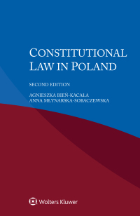 表紙画像: Constitutional Law in Poland 2nd edition 9789403533001