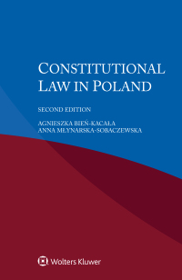 Imagen de portada: Constitutional Law in Poland 2nd edition 9789403533001