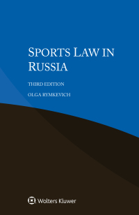 Cover image: Sports Law in Russia 3rd edition 9789403533506
