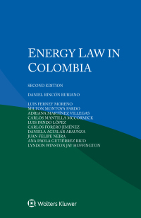 Cover image: Energy Law in Colombia 2nd edition 9789403534459