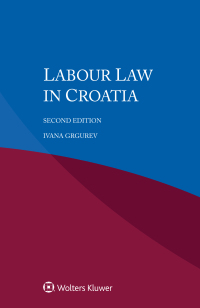 Cover image: Labour Law in Croatia 2nd edition 9789403534626
