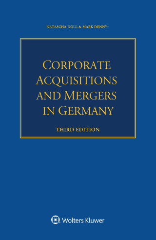 Cover image: Corporate Acquisitions and Mergers in Germany 3rd edition 9789403535050
