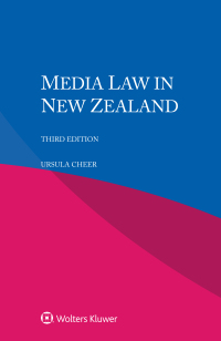 Cover image: Media Law in New Zealand 3rd edition 9789403535180