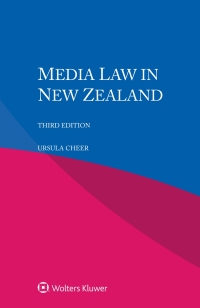 Cover image: Media Law in New Zealand 3rd edition 9789403535180