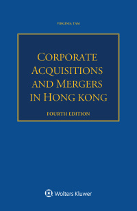 صورة الغلاف: Corporate Acquisitions and Mergers in Hong Kong 4th edition 9789403535814