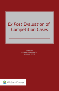 Cover image: Ex Post Evaluation of Competition Cases 9789403537306