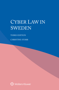 Imagen de portada: Cyber Law in Sweden 3rd edition 9789403538419