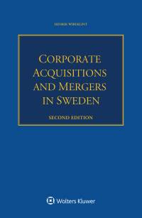 Cover image: Corporate Acquisitions and Mergers in Sweden 2nd edition 9789403534565