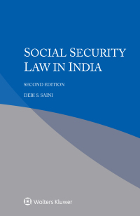 Omslagafbeelding: Social Security Law in India 2nd edition 9789403538716