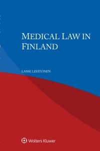 Cover image: Medical Law in Finland 9789403534961