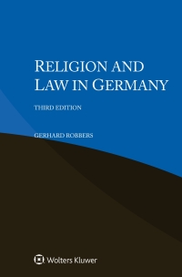 Cover image: Religion and Law in Germany 3rd edition 9789403539485