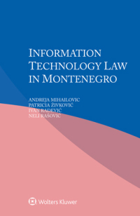 Titelbild: Information Technology Law in Montenegro 9789403539775