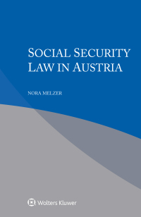 Cover image: Social Security Law in Austria 9789403539942