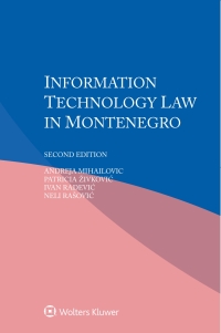 Titelbild: Information Technology Law in Montenegro 9789403539775