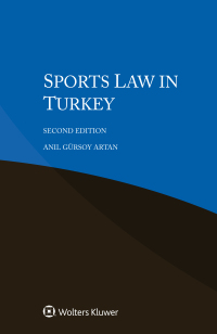 Cover image: Sports Law in Turkey 2nd edition 9789403540016
