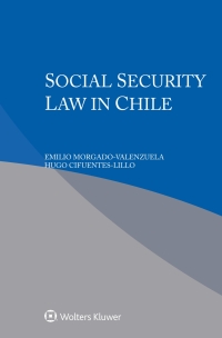 Cover image: Social Security Law in Chile 9789403540078