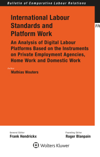 Cover image: International Labour Standards and Platform Work 9789403540245